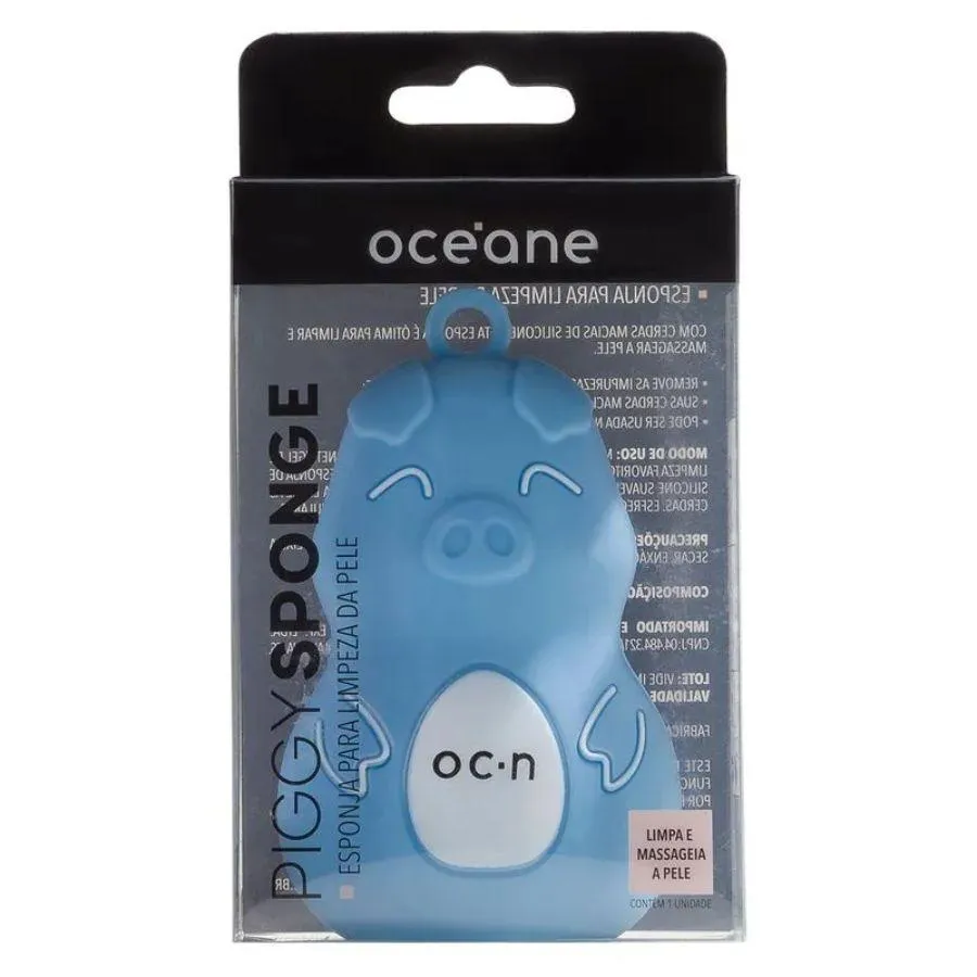 ESPONJA PARA LIMPEZA DA PELE PIGGY SPONGE - OCéANE