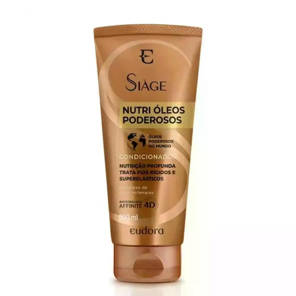 CONDICIONADOR NUTRI ÓLEOS PODEROSOS 4D SIàGE 200ML