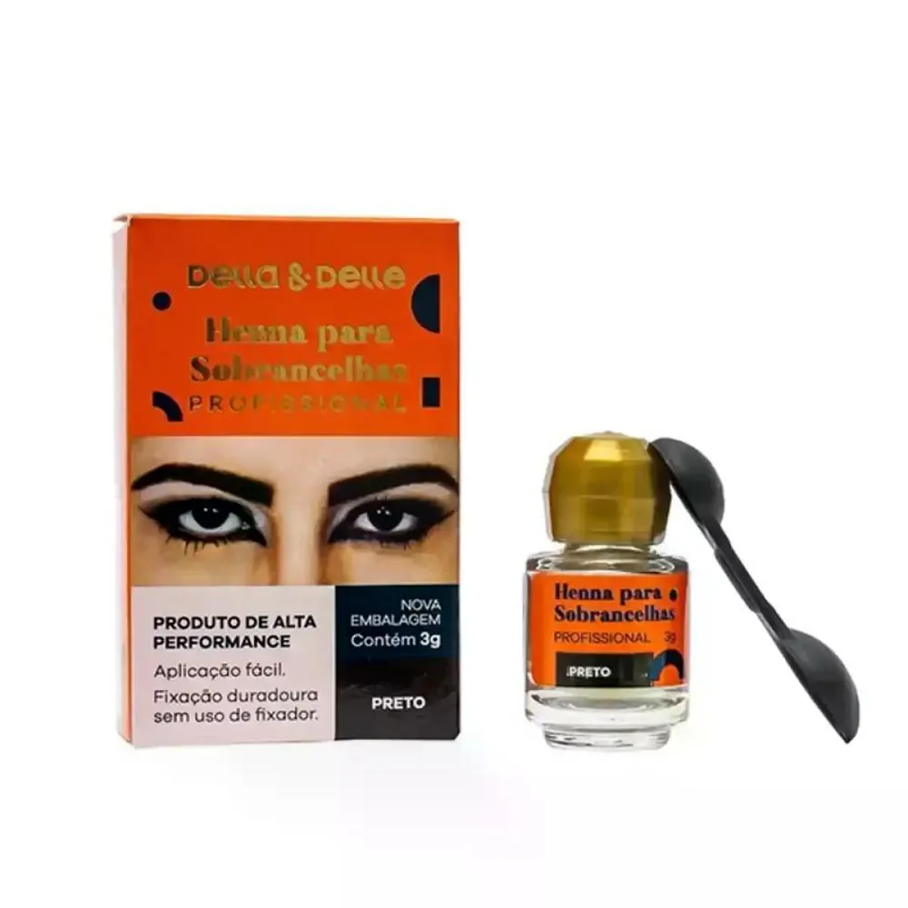 HENNA PRETO DELLA&DELLE 3G