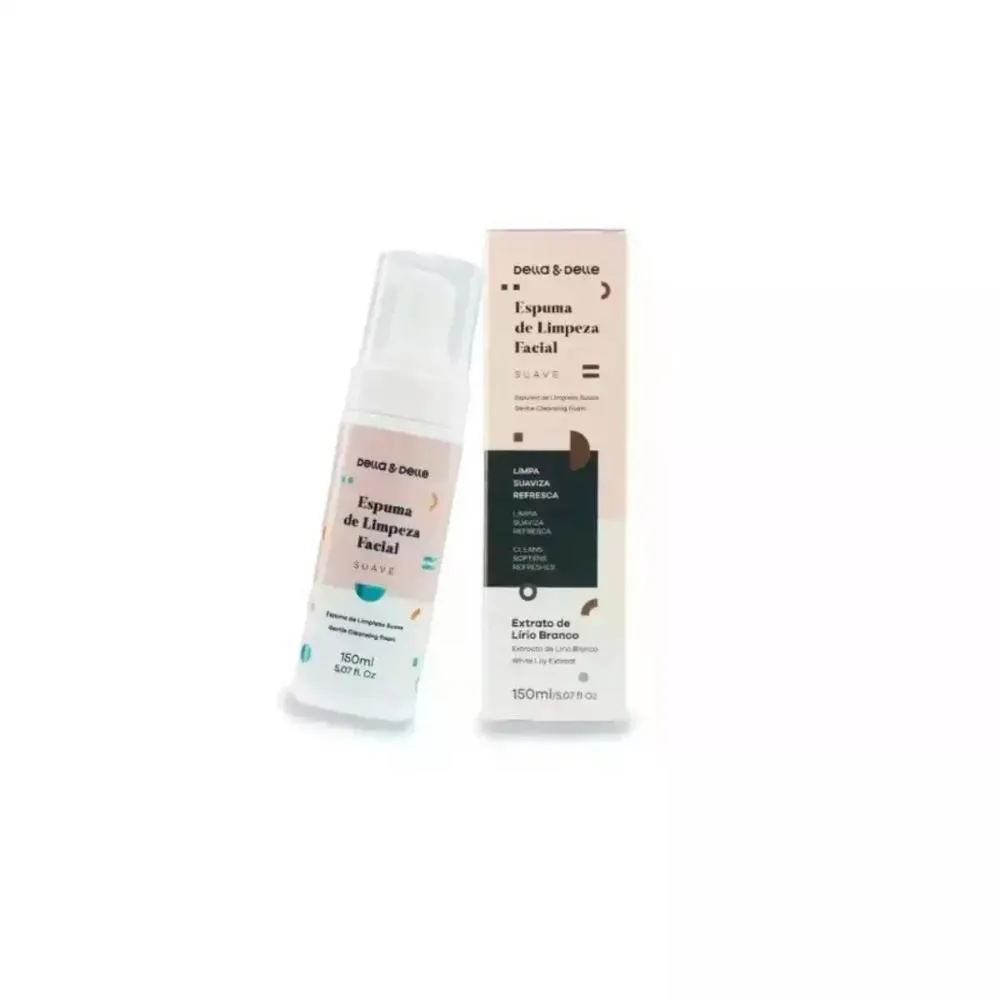 MOUSSE LIMPEZA SUAVE DELLA E DELLE 152ML