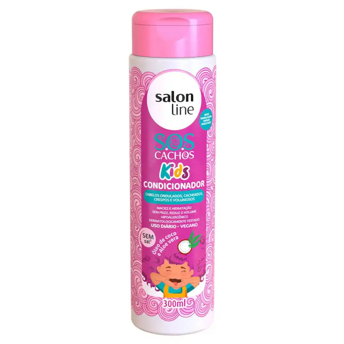 CONDICIONADOR SOS CACHOS KIDS SALON LINE 300ML