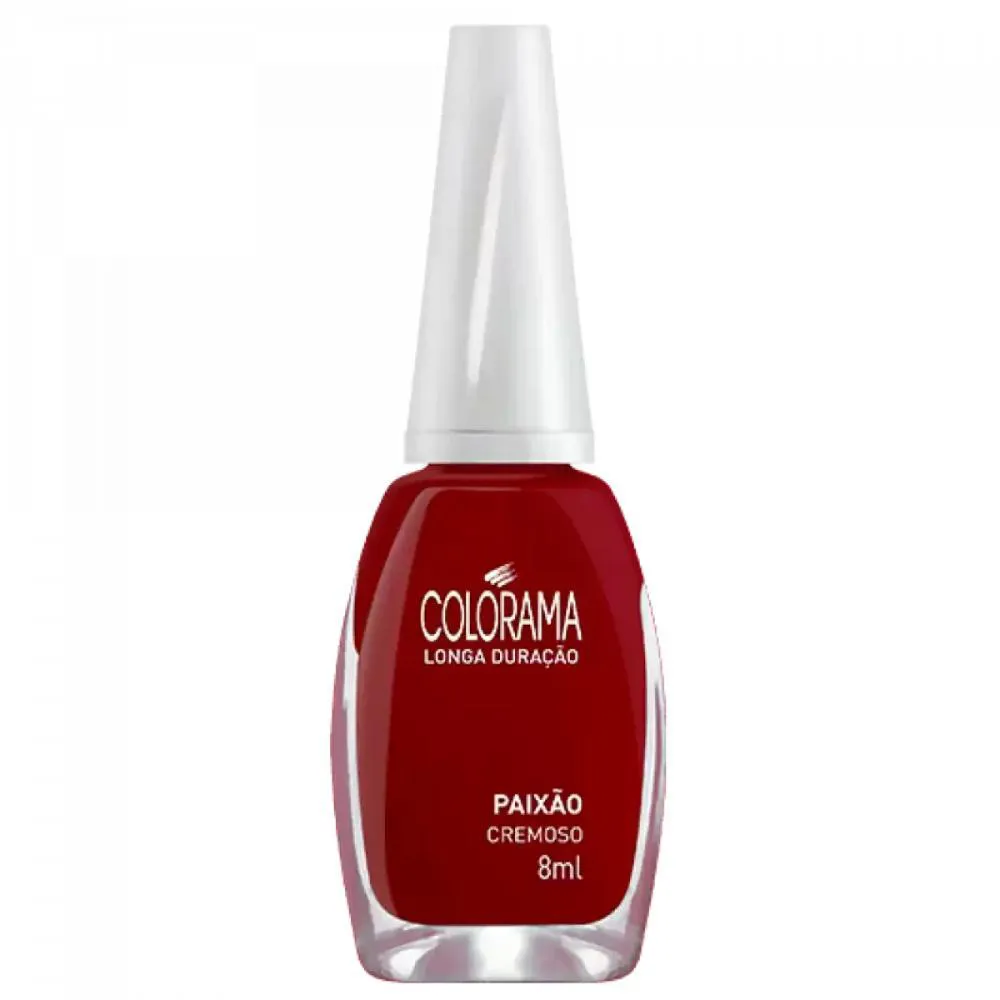 ESMALTE COLORAMA CREMOSO PAIXãO 8ML