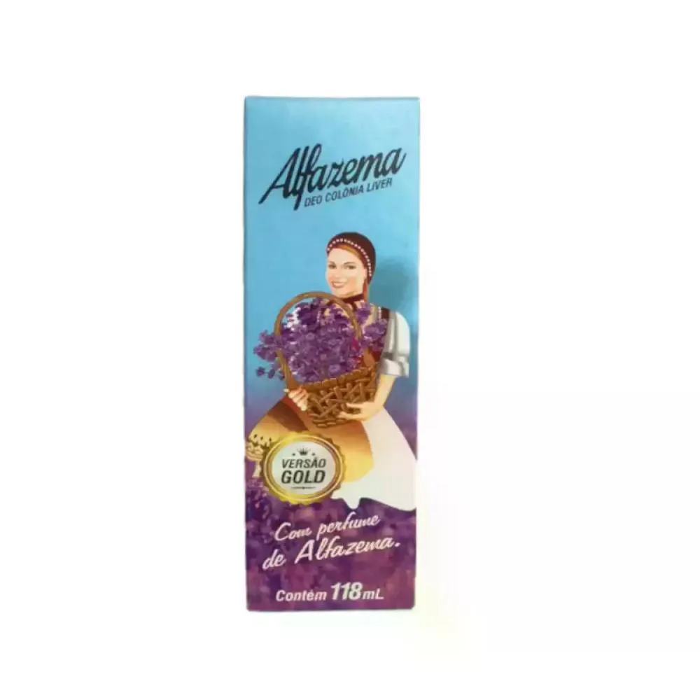 DEO COLONIA SEIVA ALFAZEMA VERSãO GOLD LIVER 118ML