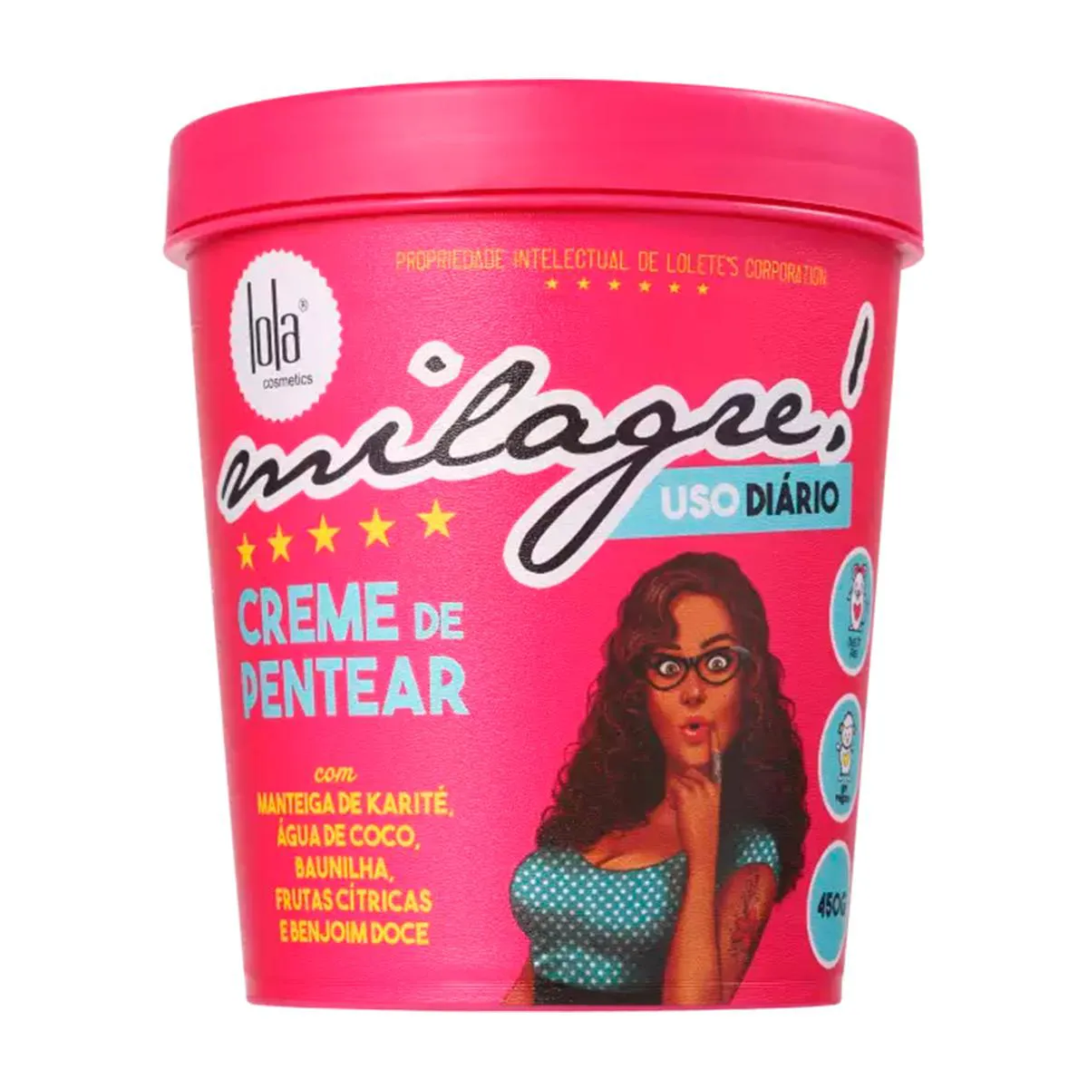 LOLA MILAGRE CREME DE PENTEAR 450G