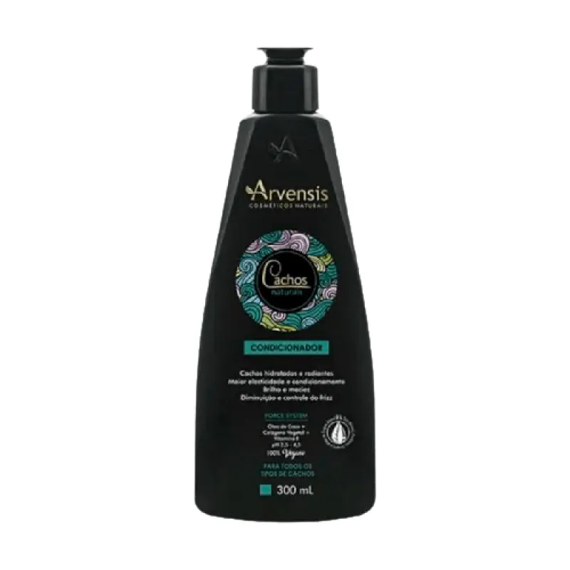 ARVENSIS CONDICIONADOR CACHOS NATURAIS 300ML (7898562213630)