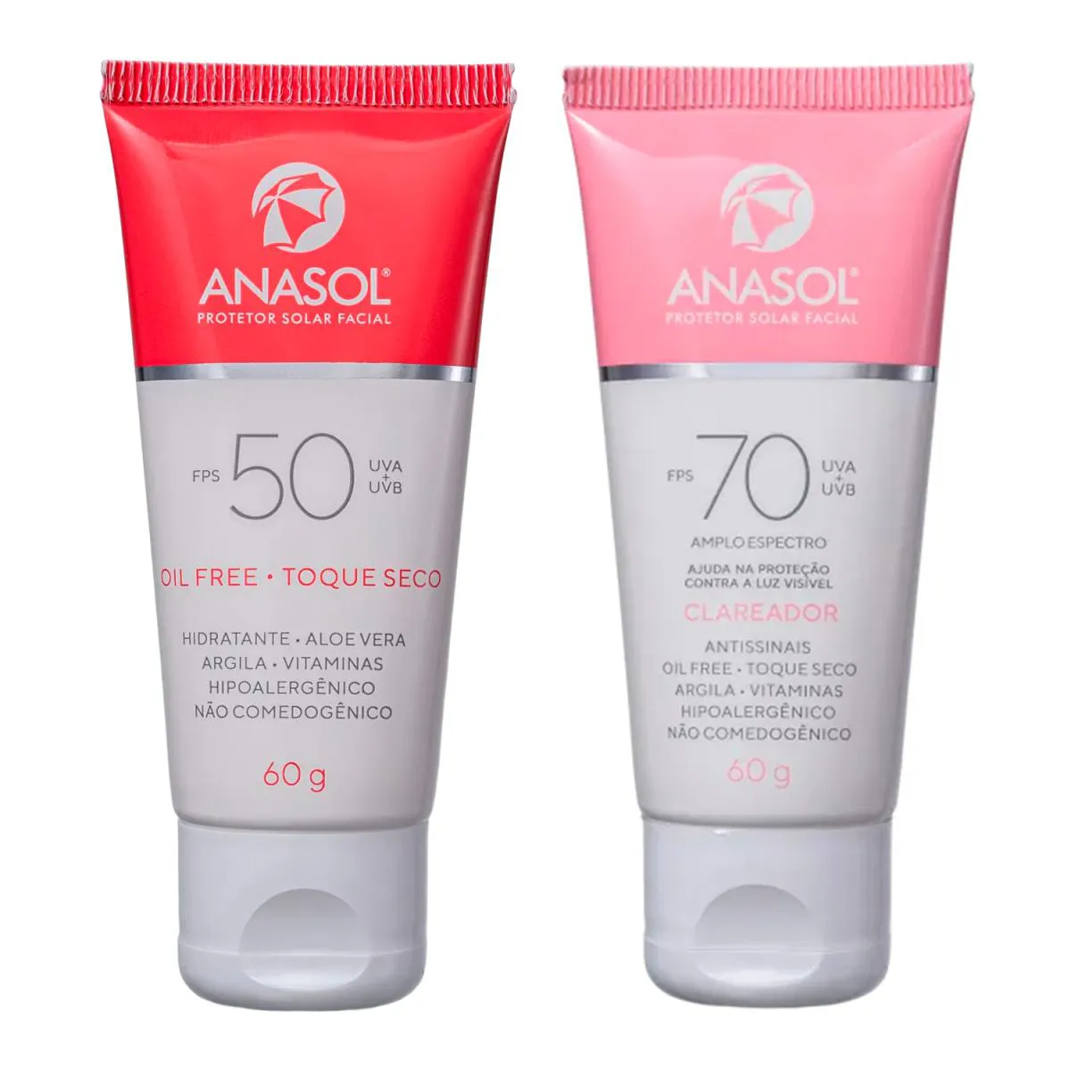 ANASOL KIT PROTETOR SOLAR FACIAL FPS 70 + FPS 50