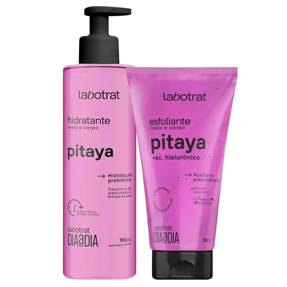 KIT LABOTRAT PITAYA DIA A DIA - ESFOLIANTE 150G + HIDRATANTE 190G