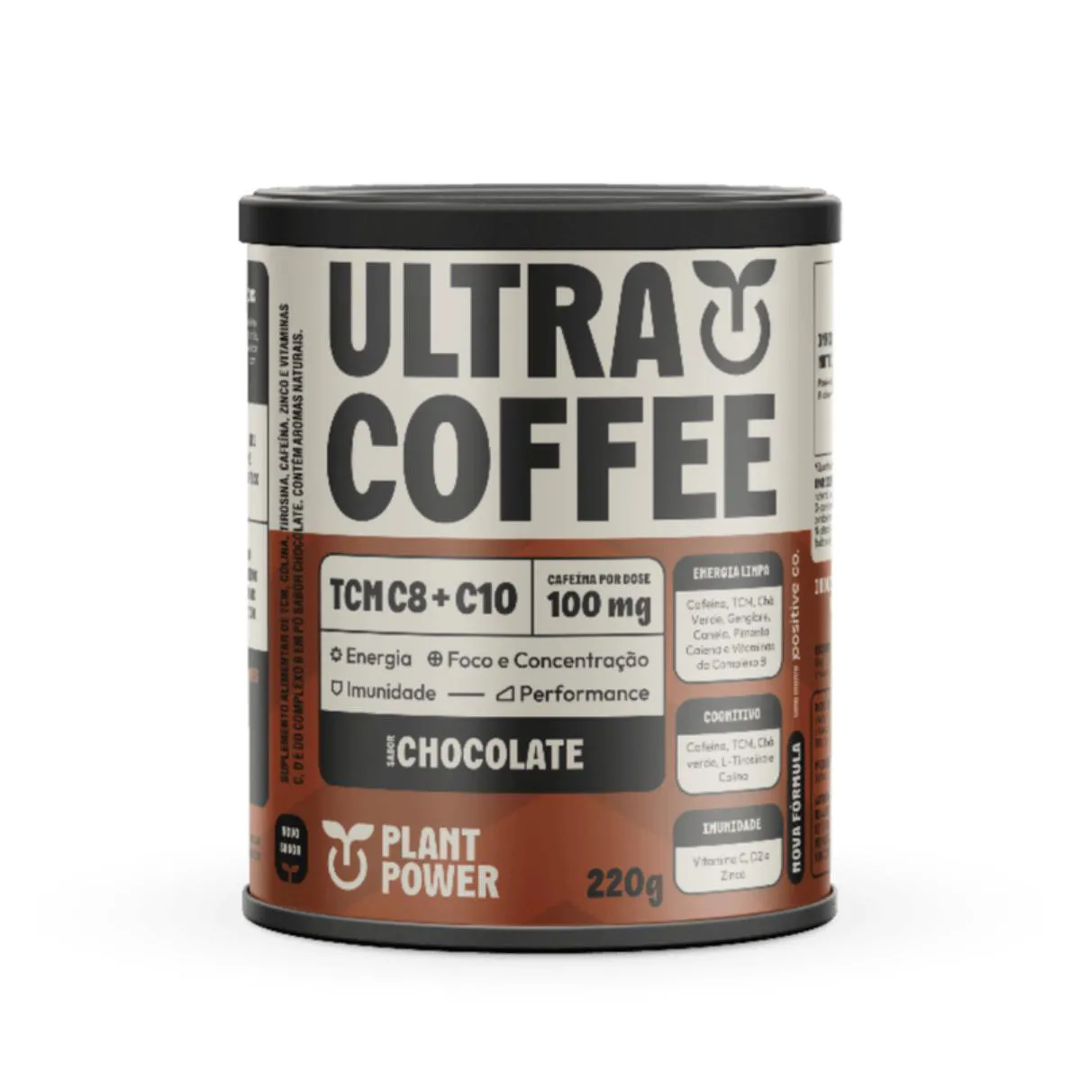 ULTRA COFFEE PLANT POWER CHOCOLATE 220G
