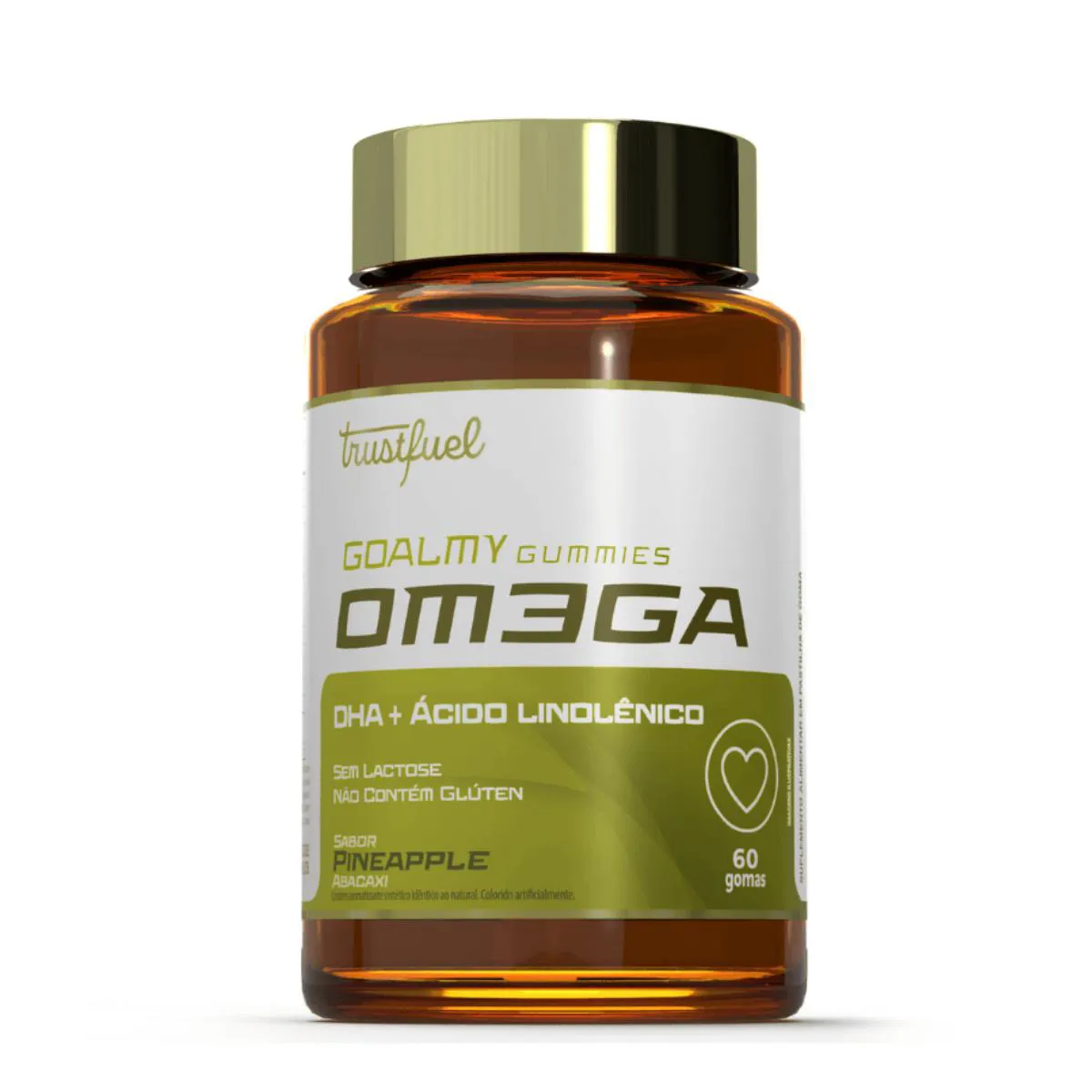 GOALMY GUMMIES ÔMEGA TRUST FUEL PINEAPPLE 60 GOMAS Abacaxi