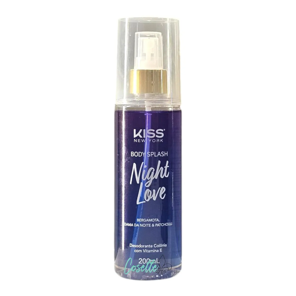 KISS NEW YORK BODY SPLASH NIGHT LOVE 200ML