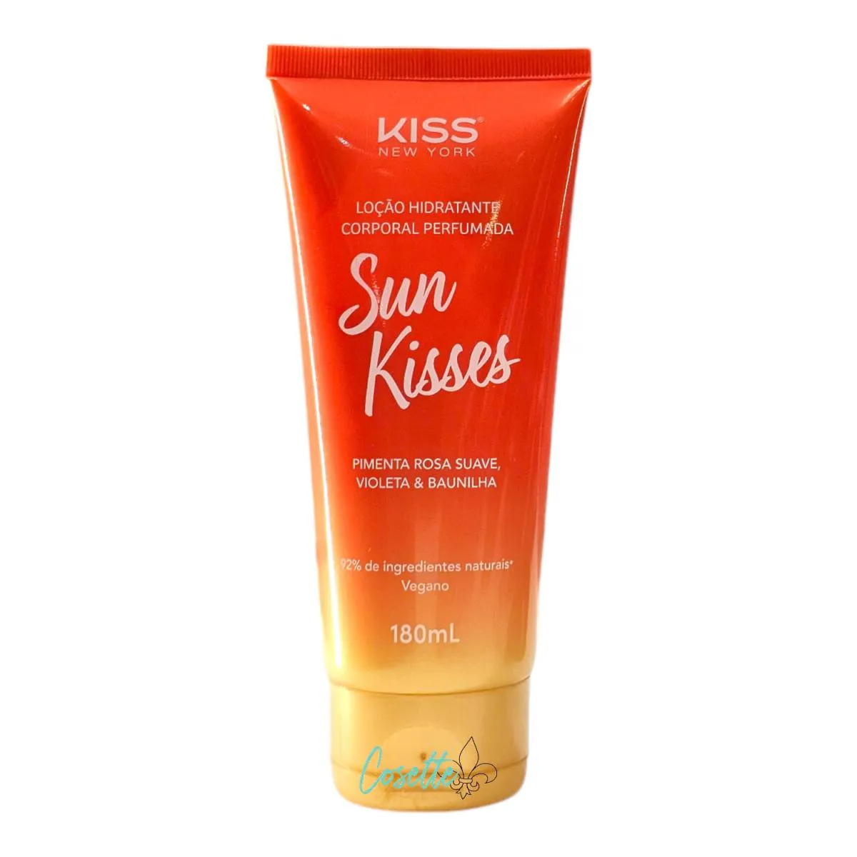 KISS NEW YORK SUN KISSES LOçãO HIDRATANTE CORPORAL 180ML