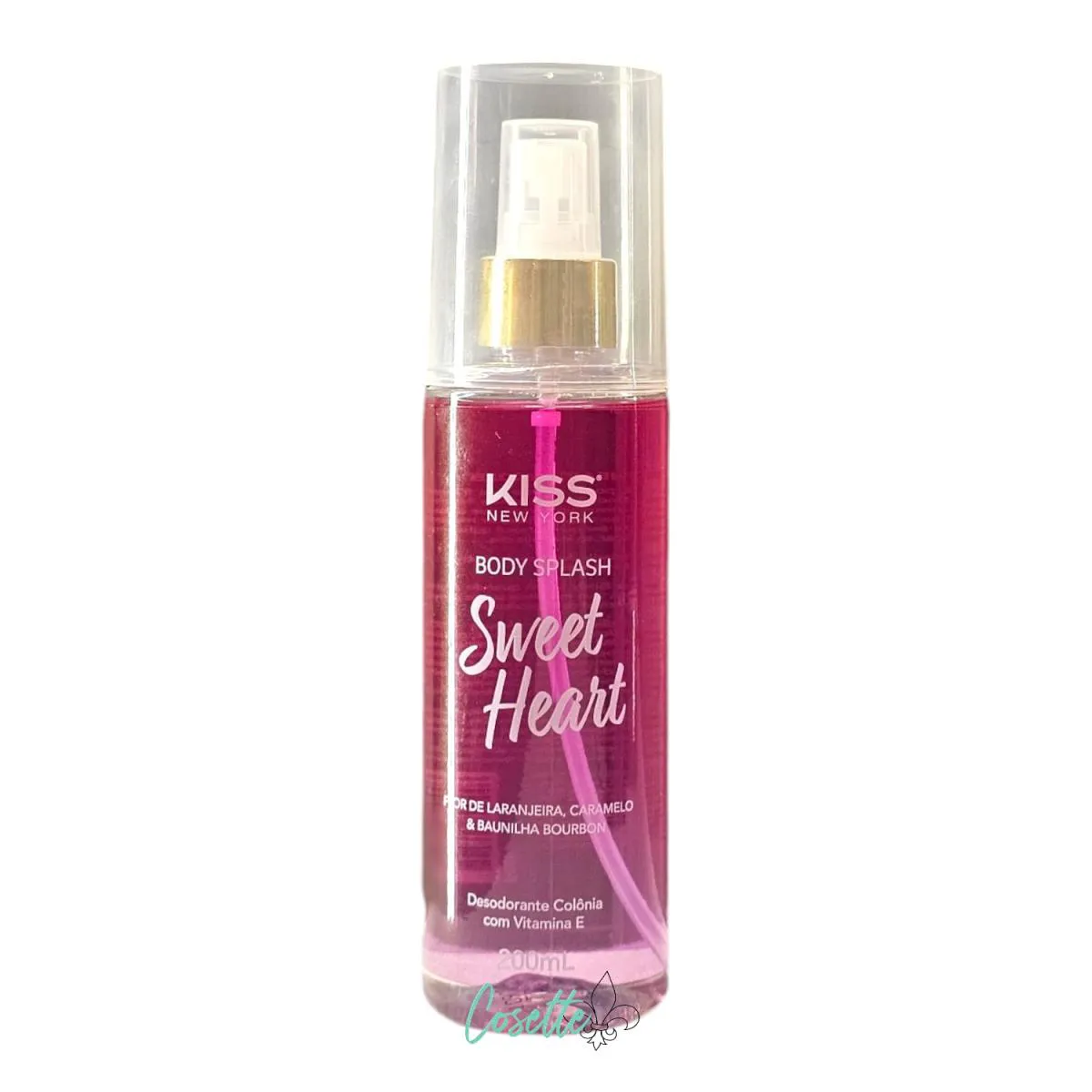 KISS NEW YORK SWEET HEART BODY SPLASH 200ML