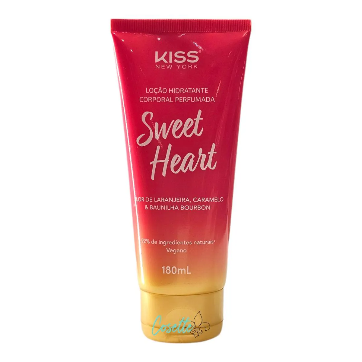 KISS NEW YORK SWEET HEART LOçãO HIDRATANTE CORPORAL 180ML