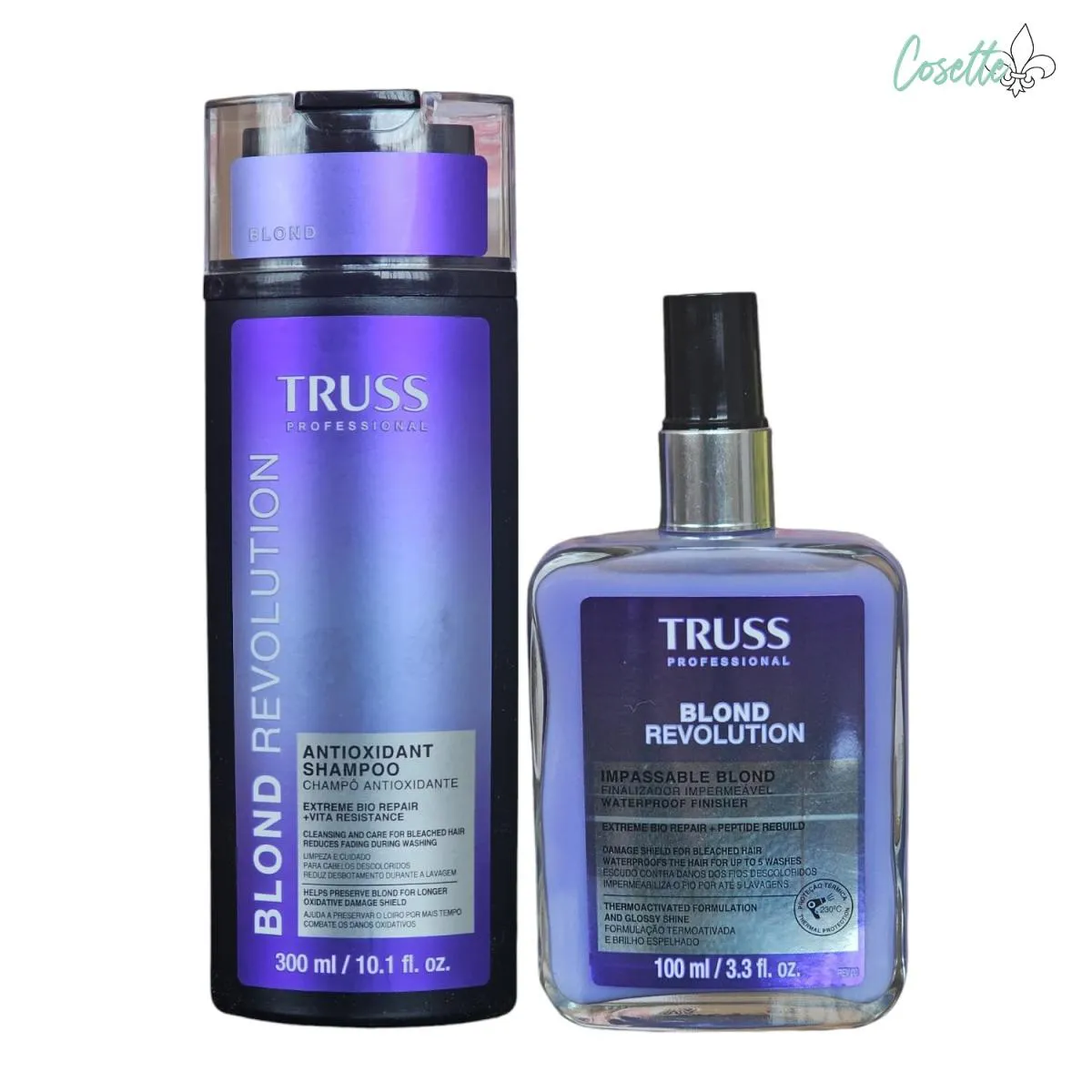KIT TRUSS BLOND REVOLUTION SHAMPOO 300ML + FINALIZADOR 100ML