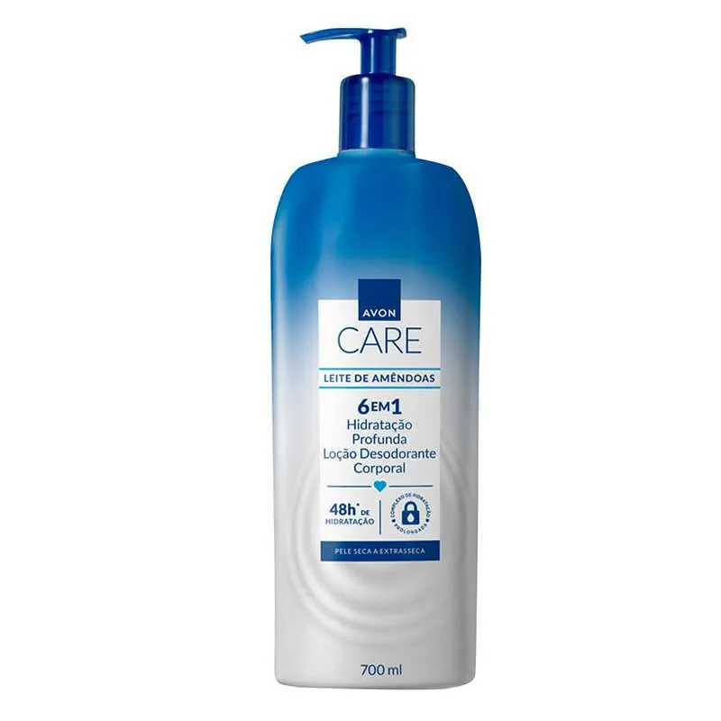 AVON CARE LEITE DE AMÊNDOAS HIDRATANTE CORPORAL 700ML