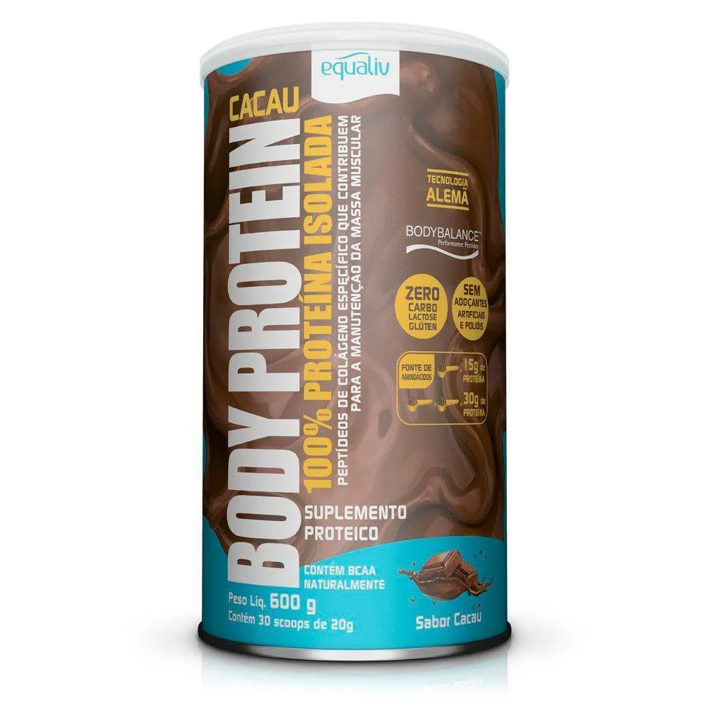 EQUALIV BODY PROTEIN CACAU 600G