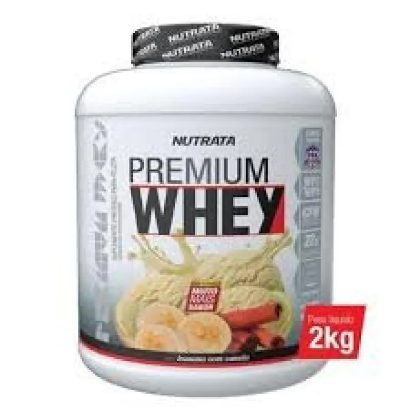 PREMIUM WHEY (2KG) - SABOR: BANANA C/ CANELA