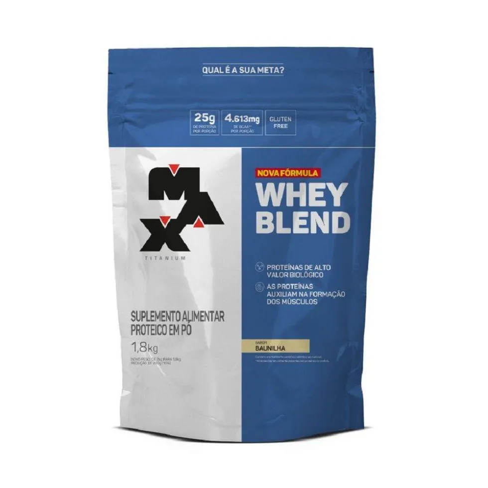 WHEY BLEND (1,8KG) - SABOR: BAUNILHA