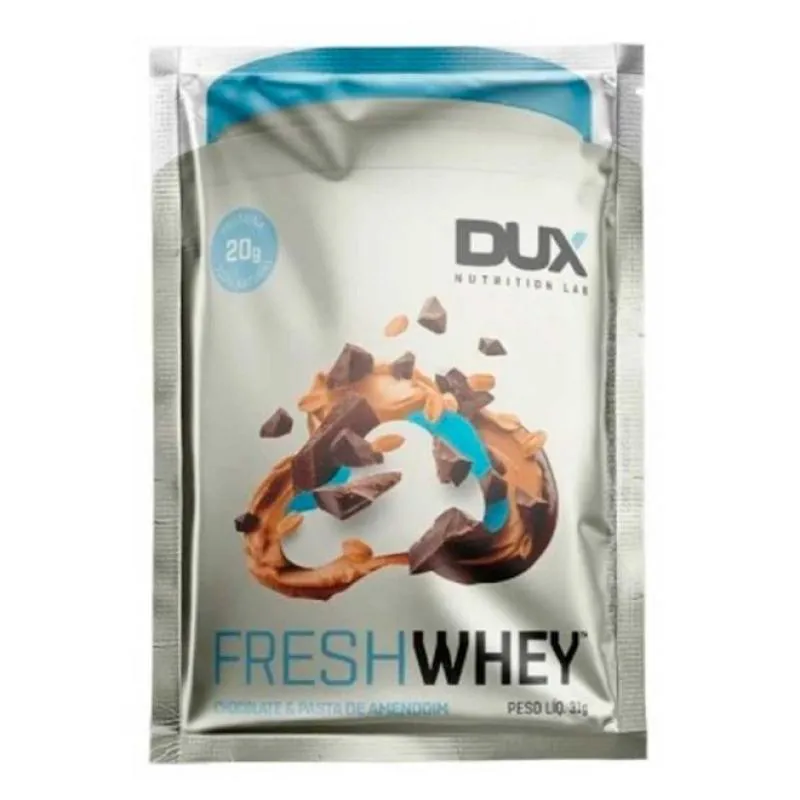 FRESH WHEY SACHê (31G) - SABOR: CHOCOLATE E PASTA DE AMENDOIM
