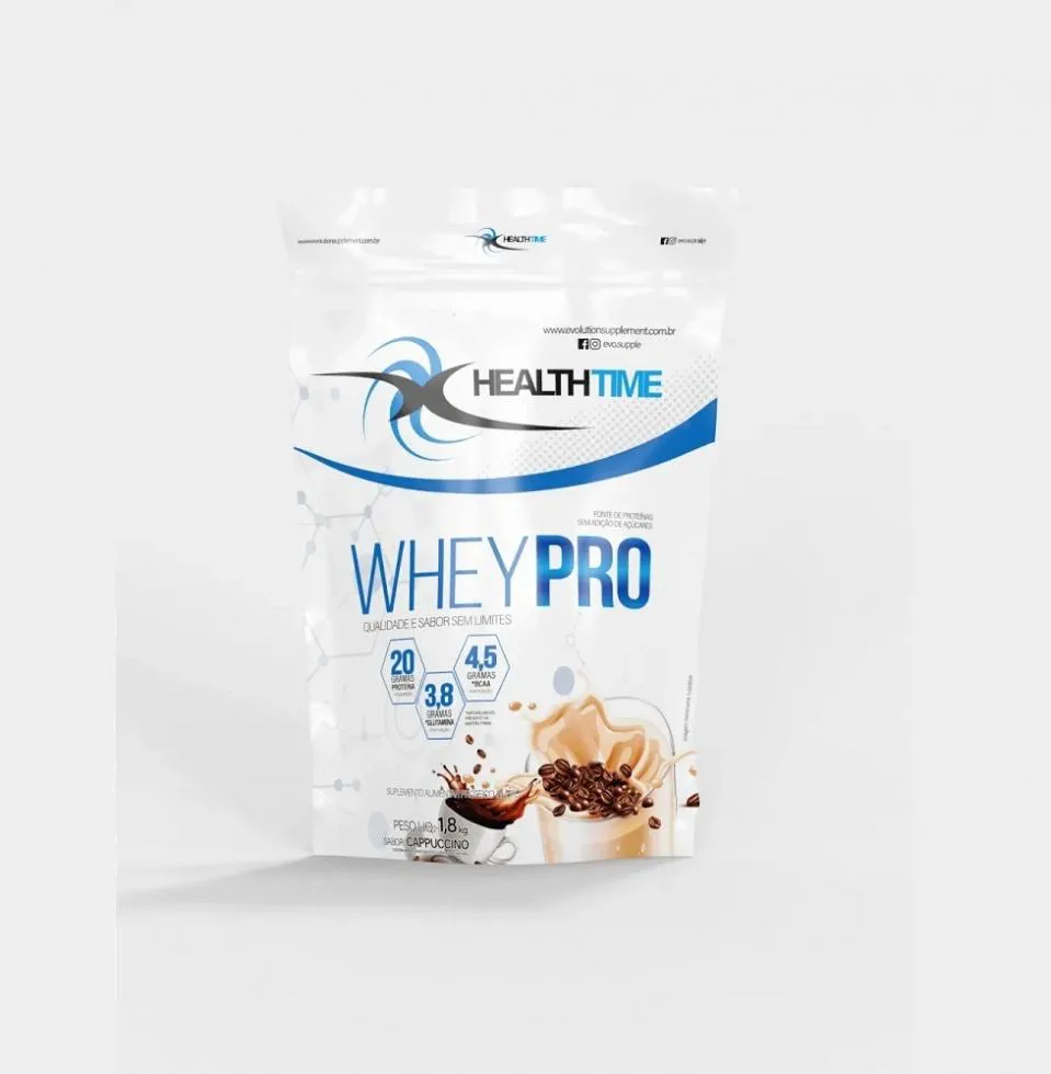 WHEY PRO REFIL (1,8KG) - SABOR: CAPUCCINO