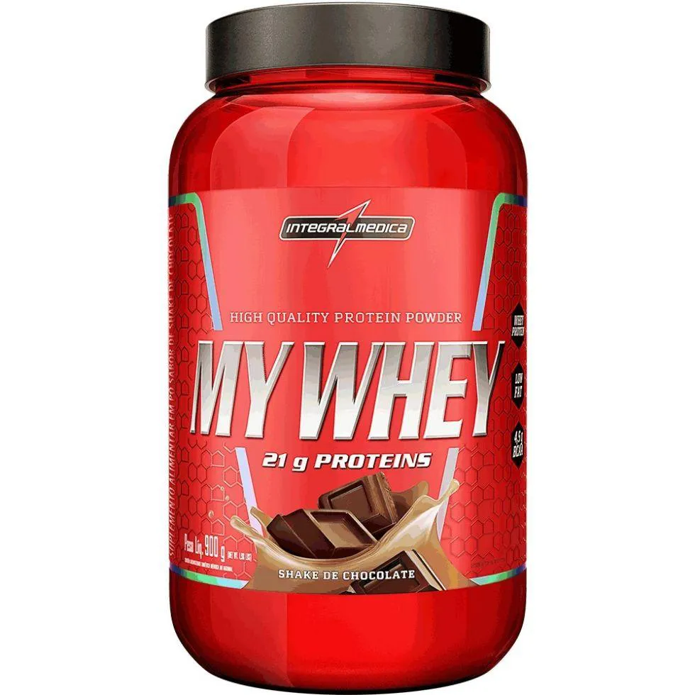 MY WHEY (900G) - SABOR: SHAKE DE CHOCOLATE