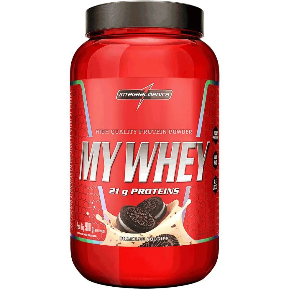 MY WHEY (900G) - SABOR: SHAKE DE COOKIES