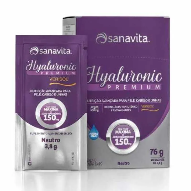 SANAVITA HYALURONIC PREMIUM NEUTRO 150MG C/20SACHES