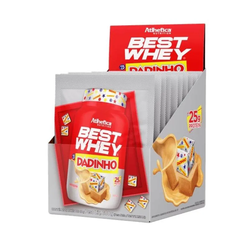 BEST WHEY SACHê (DISPLAY COM 15 SACHêS - 35G) - SABOR: AMENDOIM