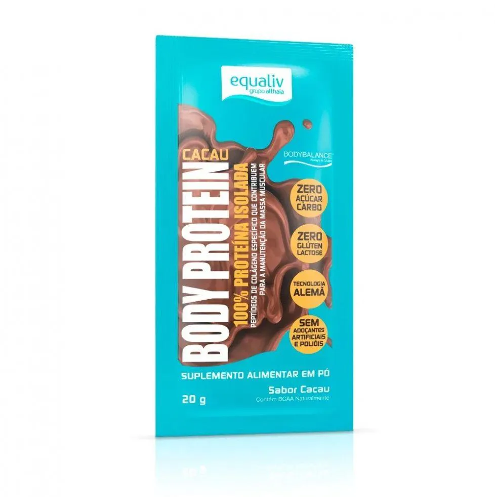 BODY PROTEIN SACHê (20G) - SABOR: CACAU