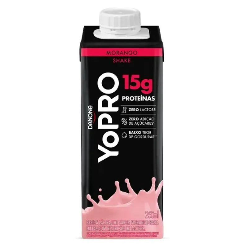 YOPRO (250ML) - SABOR: MORANGO