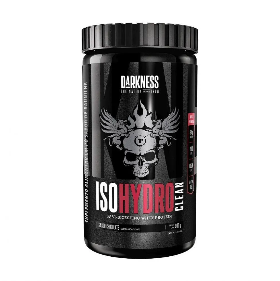 ISO HYDRO CLEAN (900G) - SABOR: CHOCOLATE