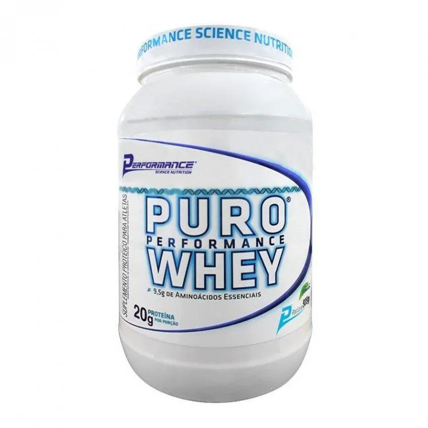 PURO PERFORMANCE WHEY (909G) - SABOR: DOCE DE LEITE