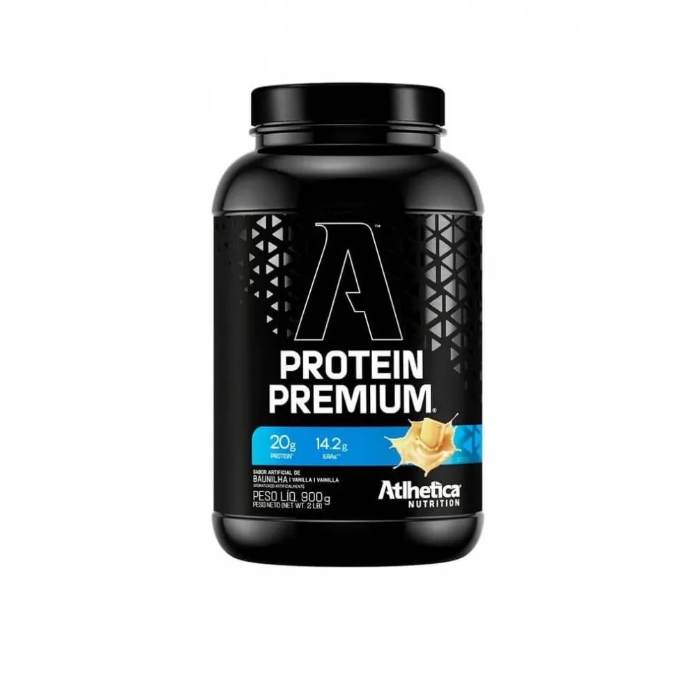 PROTEIN PREMIUM (900G) - SABOR: BAUNILHA