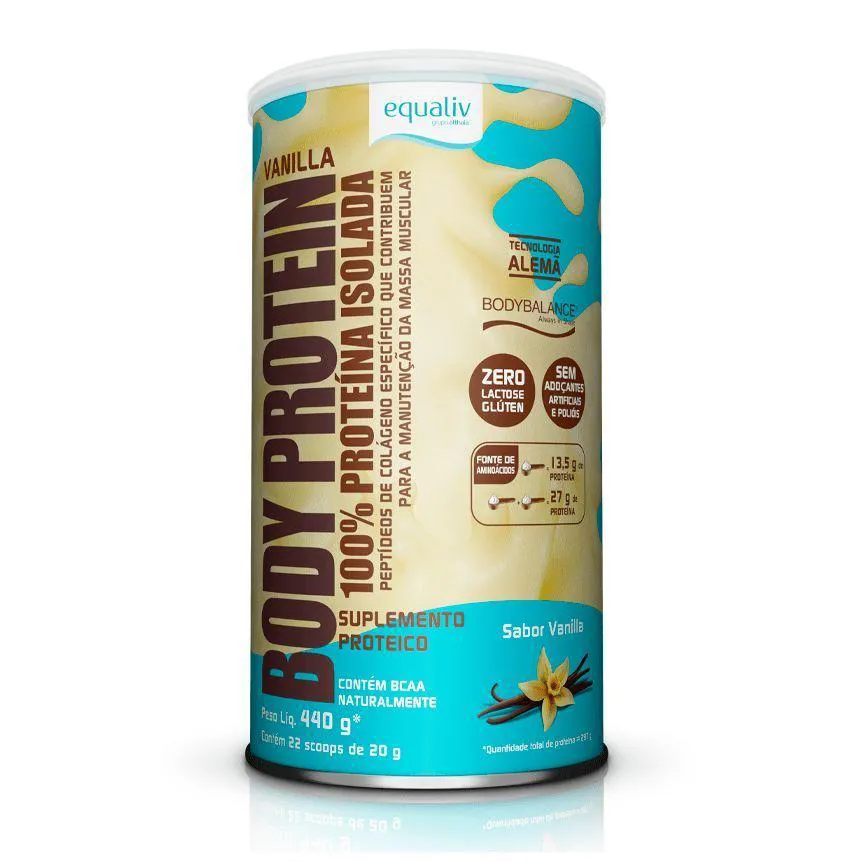 EQUALIV BODY PROTEIN VANILLA 440G