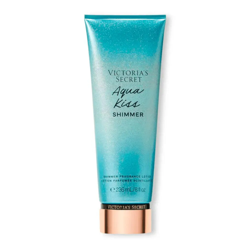 VICTORIA S SECRET AQUA KISS SHIMMER - BODY LOTION 236ML