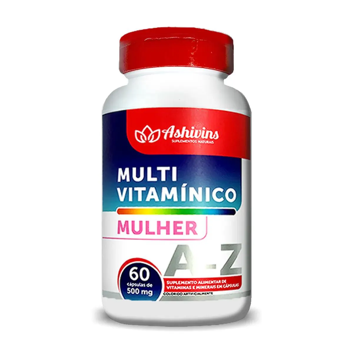 MULTIVITAMíNICO MULHERES A-Z 560MG/60CAPS ASHIVINS