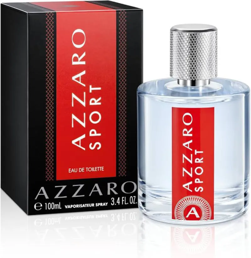 PERFUME MASCULINO AZZARO SPORT EAU DE TOILETTE 100 ML