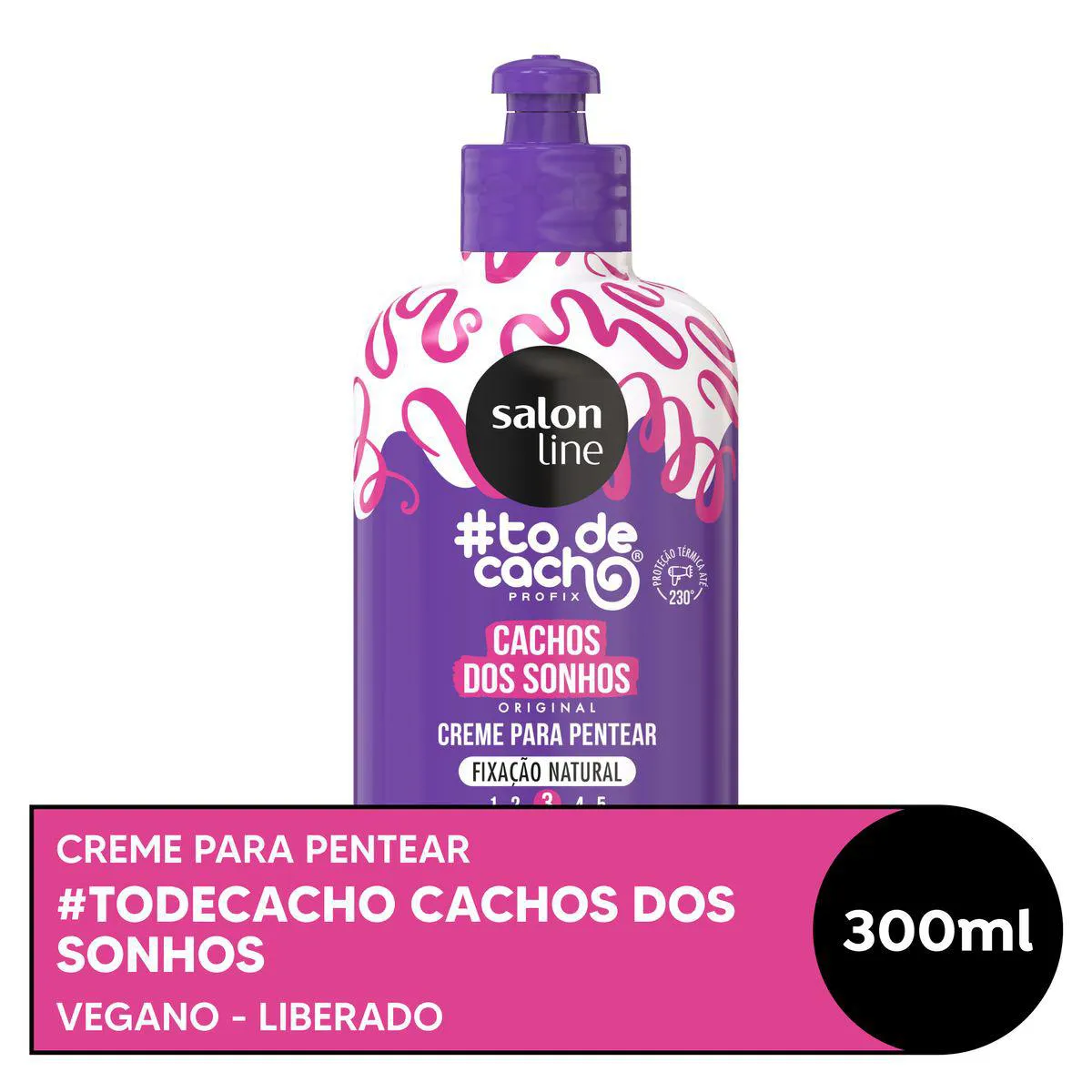 Creme de Pentear Salon Line #todecacho Cachos dos Sonhos 300ml