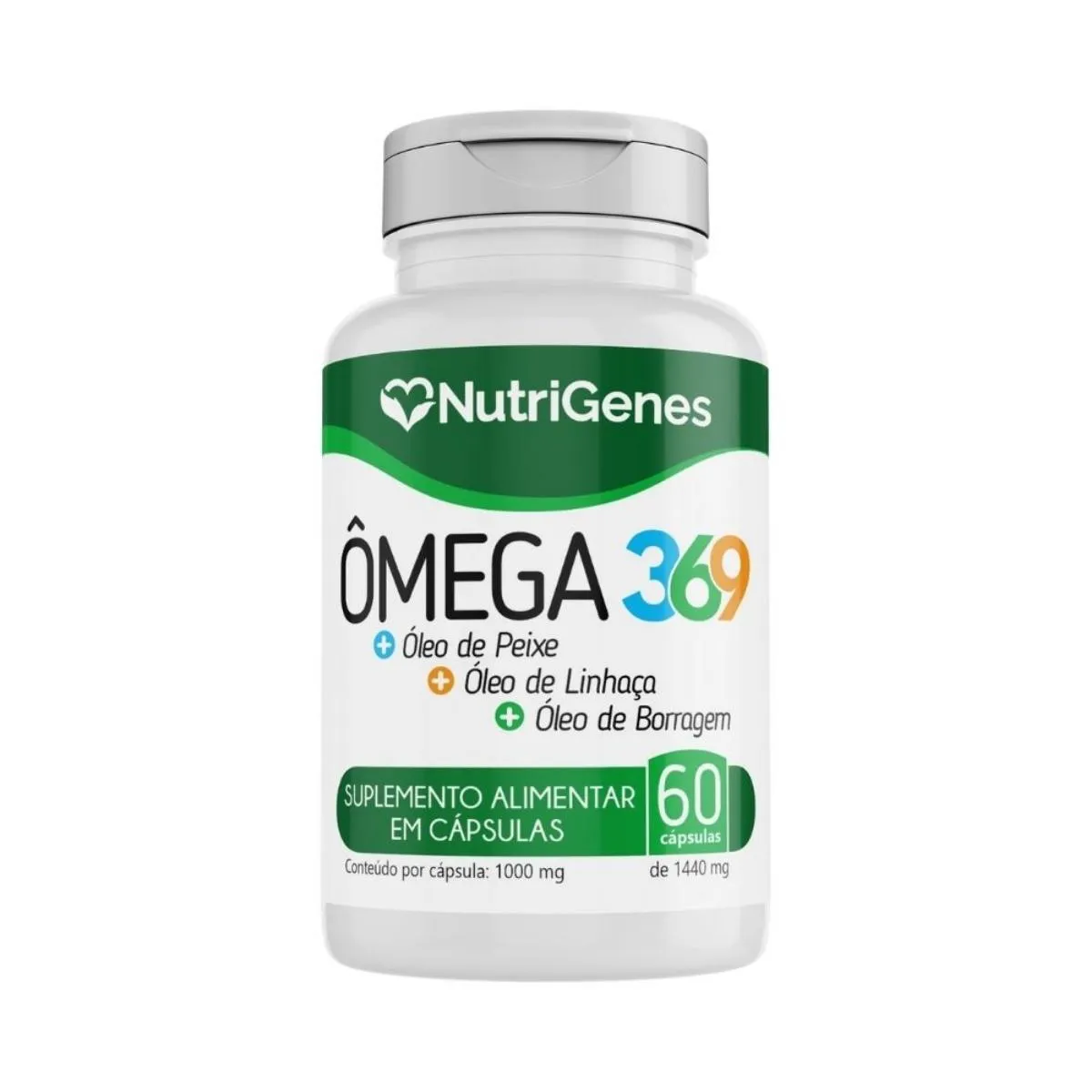 ÓMEGA 369 60CAPS/1450MG NUTRIGENES