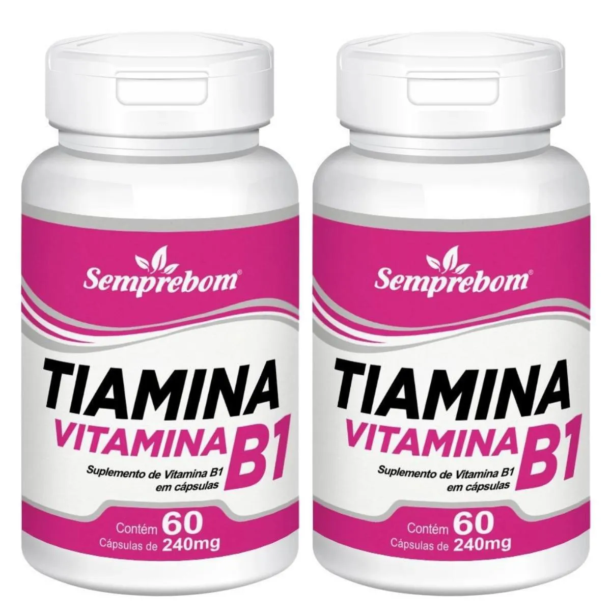 TIAMINA VITAMINA B1 SEMPREBOM 120 CAP DE 240MG