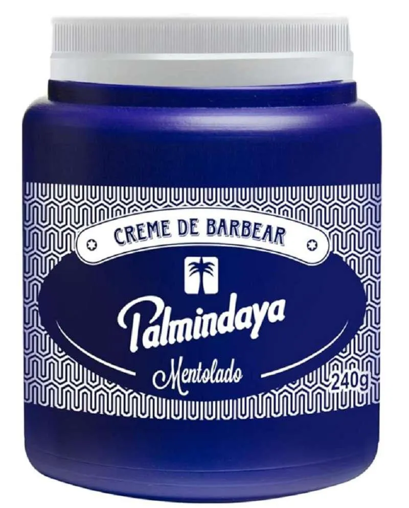 CREME DE BARBEAR PALMINDAYA MENTOLADO 240G
