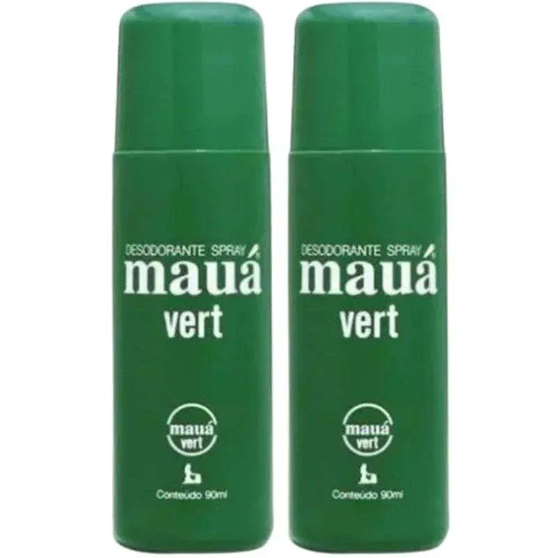 KIT 2 UNID DESODORANTE SPRAY MAUá VERT 90ML