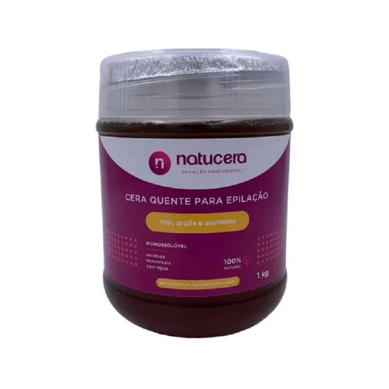 CERA DEPILATóRIA HIDROSSOLúVEL MEL 1KG