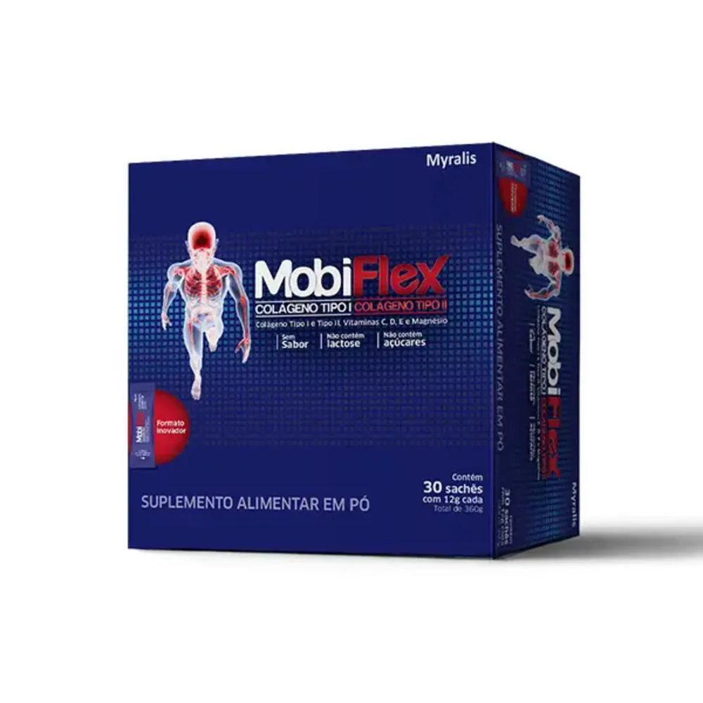 Mobiflex Colageno C/30 Saches De 12g Cada