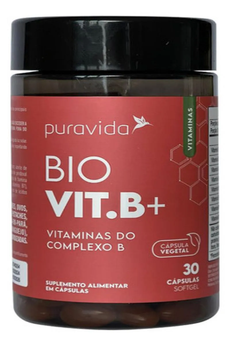 BIO VITAMINA B 30 CáPSULAS PURAVIDA