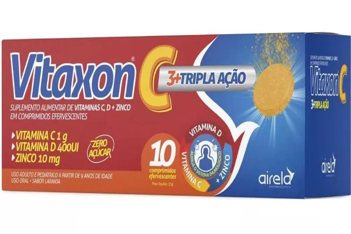 VITAXON TRIPLA ACAO EFERV 1G C 10
