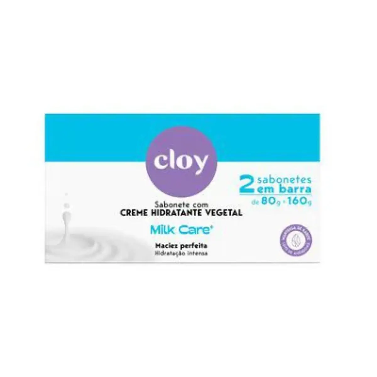 KIT SABONETE HIDRATAçãO + MACIEZ MILK CARE - CLOY