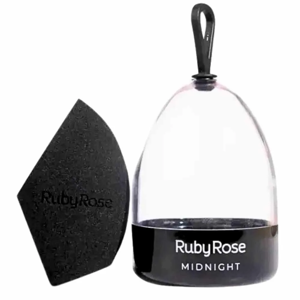 ESPONJA DE MAQUIAGEM RUBY ROSE MIDNIGHT