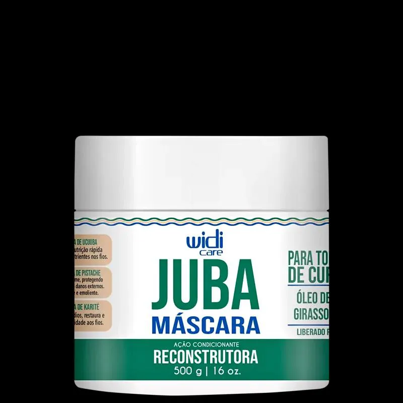 WIDI CARE JUBA MáSCARA RECONTRUTORA 500G