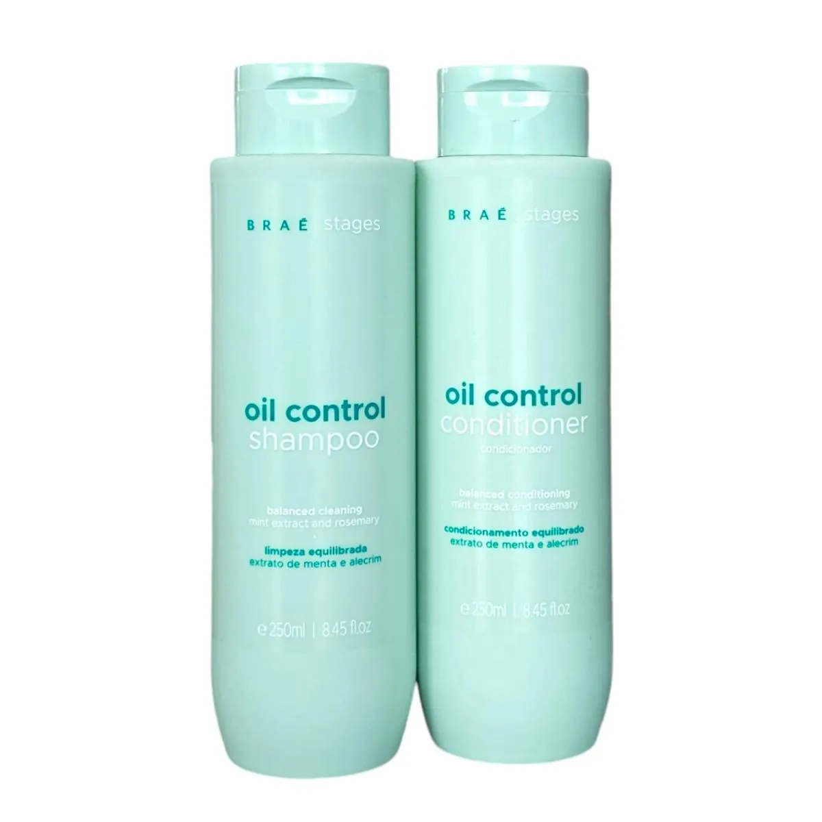 KIT BRAé STAGES OIL CONTROL - SHAMPOO 250ML + CONDICIONADOR 250ML